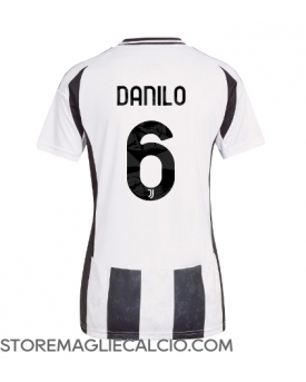 Juventus Danilo Luiz #6 Maglia Gara Casa Repliche 2024-25 Donna